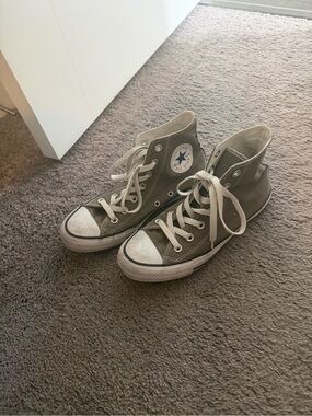 Converse High Top All Star Sneakers - gray/White